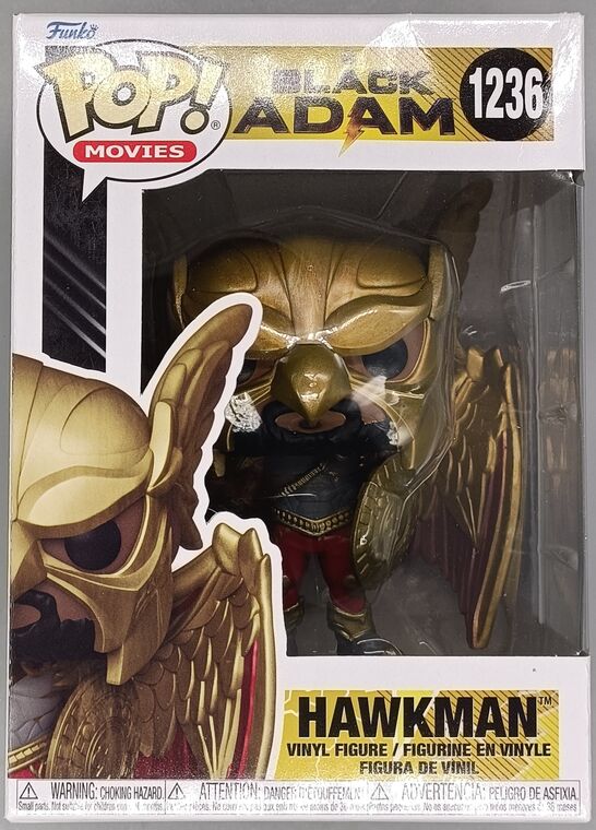 #1236 Hawkman - Black Adam - BOX DAMAGE
