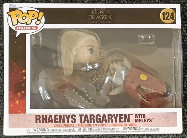 #124 Rhaenys Targaryen with Meleys Rides House of the Dragon