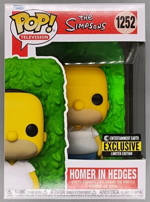 #1252 Homer in Hedges - The Simpsons