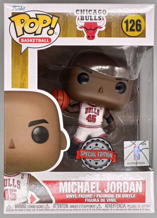 #126 Michael Jordan (Home) NBA Chicago Bulls