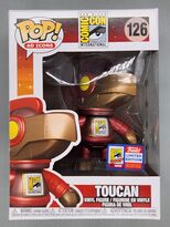 #126 SDCC Toucan (Robot, Red) Metallic - Ad Icons - 2021 Con