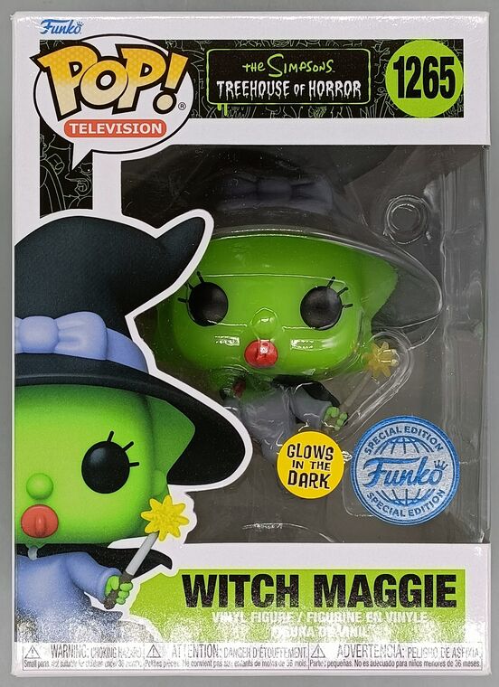 #1265 Witch Maggie - Glow - The Simpsons