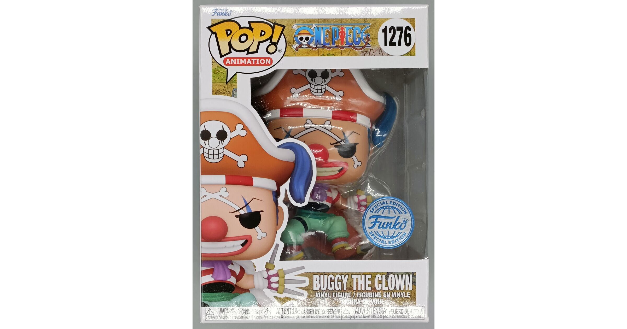 Funko POP! One Piece - Buggy the clown 1276, Funko POP!