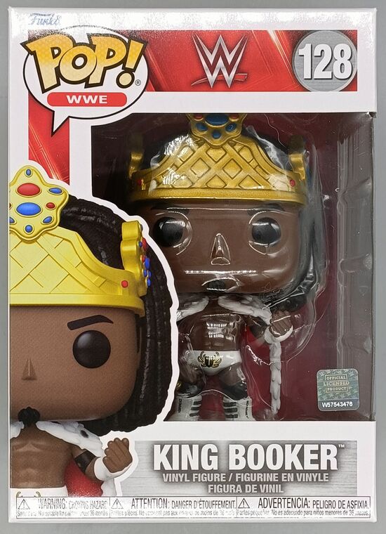 #128 King Booker - WWE