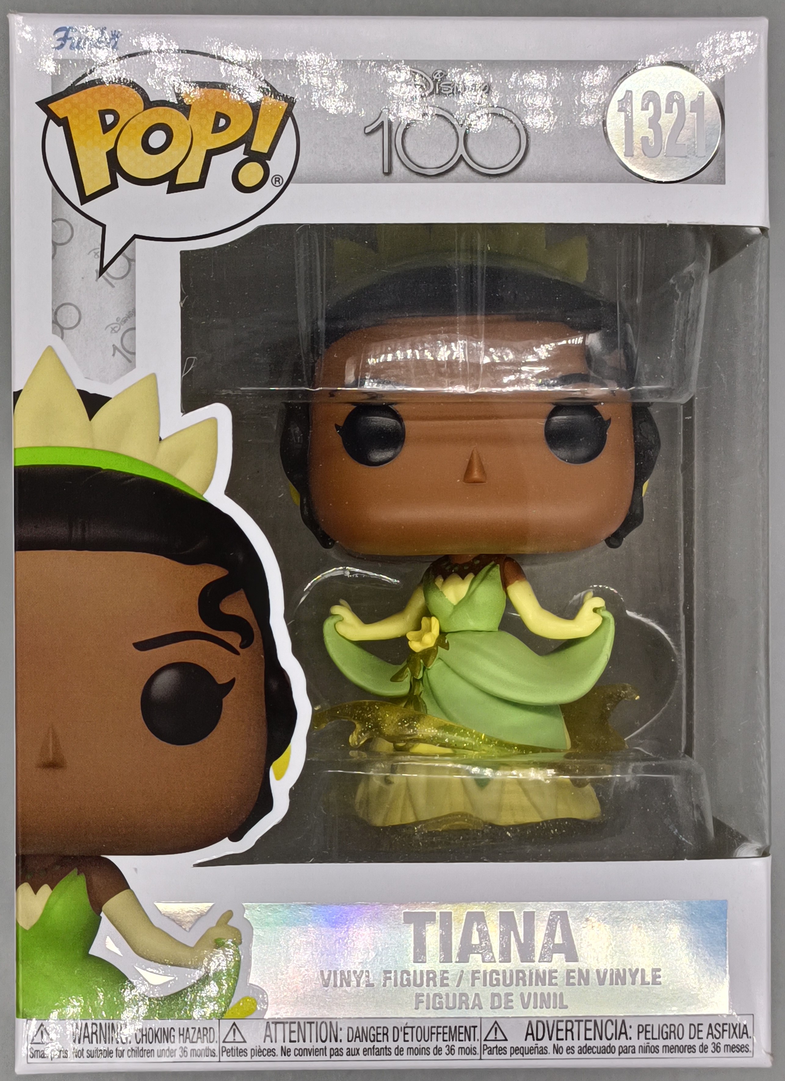 Disney 100 Princess and the Frog Tiana Funko Pop! Vinyl Figure #1321