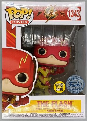 #1343 The Flash (Running) Glow - DC The Flash