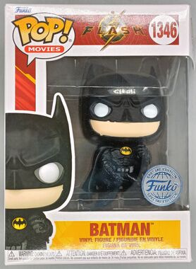#1346 Batman (Battle-Worn) - DC The Flash - BOX DAMAGE