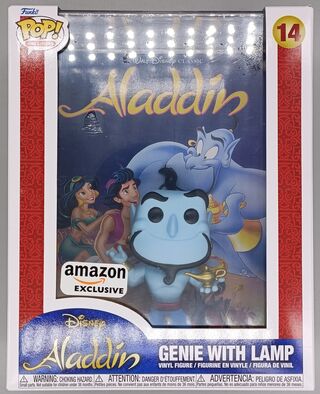 #14 Genie (with Lamp) VHS Covers Disney Aladdin