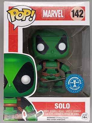 #142 Solo (Deadpool) - Marvel - BOX DAMAGE
