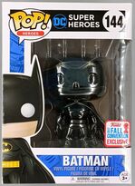 #144 Batman (Black) Chrome - DC - 2017 Con Exc