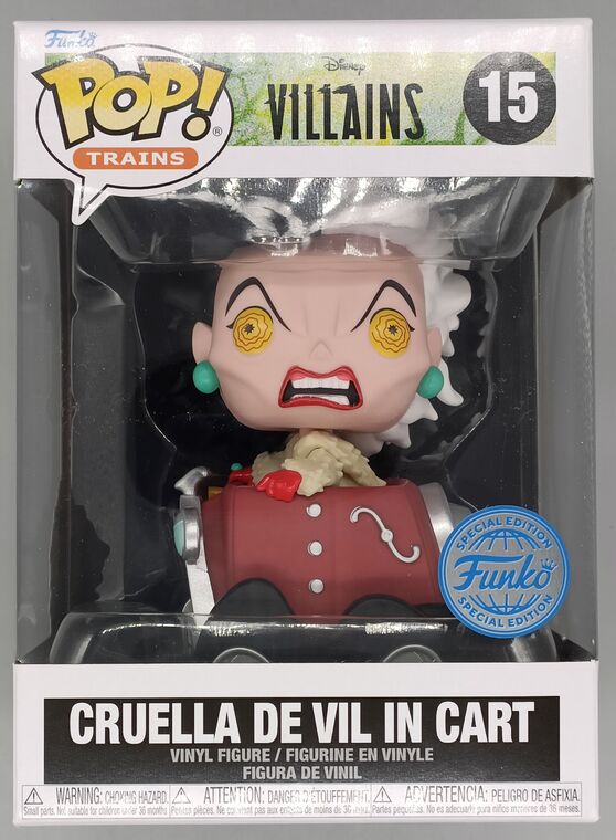 #15 Cruella De Vil in Cart - Trains Disney Villains