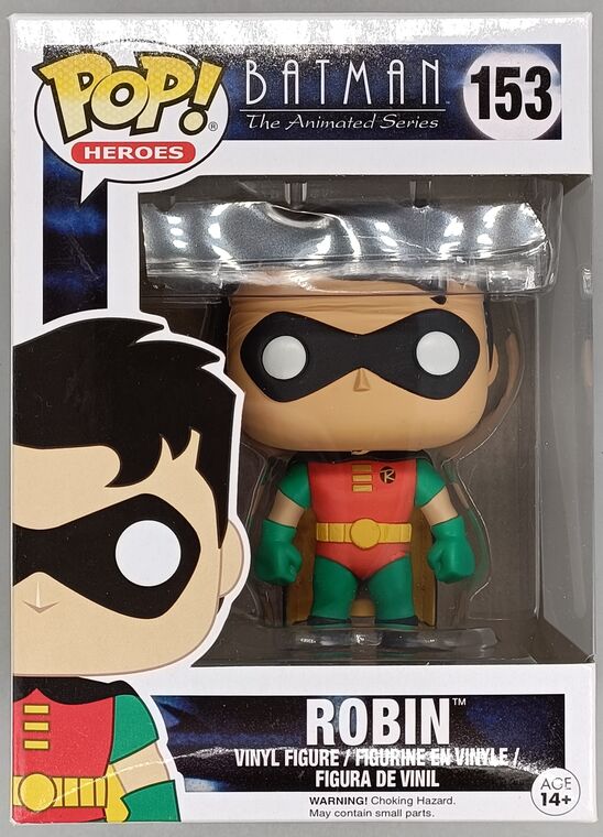 #153 Robin - DC - Batman Animated Series - BOX DAMAGE