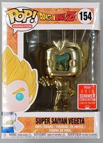 #154 Super Saiyan Vegeta (Gold) Chrome Dragon Ball Z 2018 Co