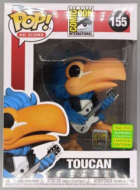 #155 Toucan (Rocker) SDCC - Ad Icons - Con 2022