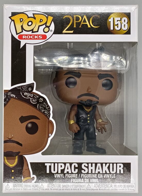 #158 Tupac Shakur - 2pac - BOX DAMAGE
