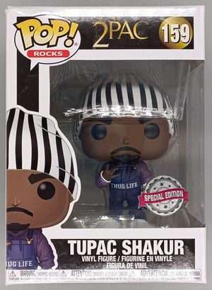 #159 Tupac Shakur (Thug Life) - 2Pac - BOX DAMAGE