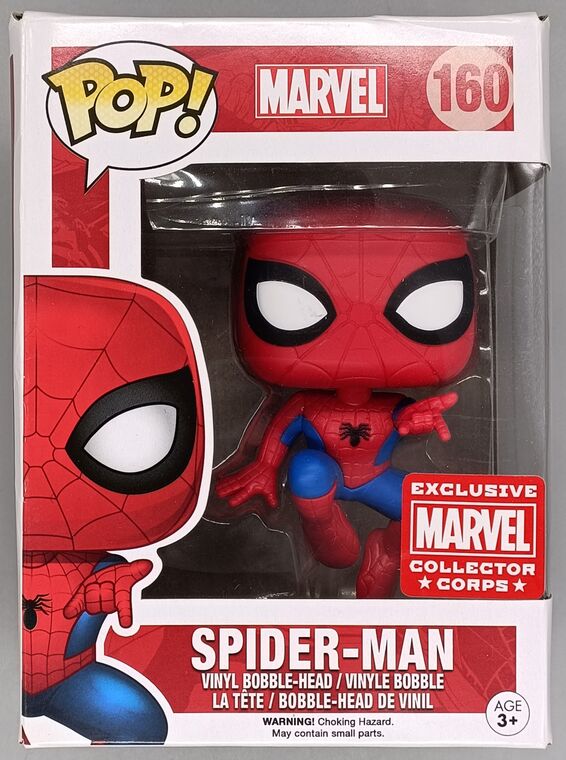 #160 Spider-Man (Action Pose) - Marvel Collector BOX DAMAGE