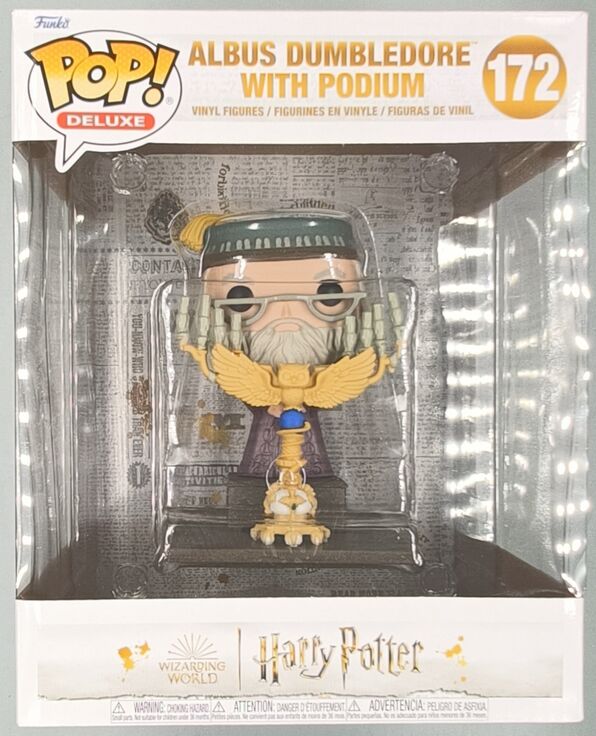 #172 Albus Dumbledore w/Podium - Deluxe - Harry Potter