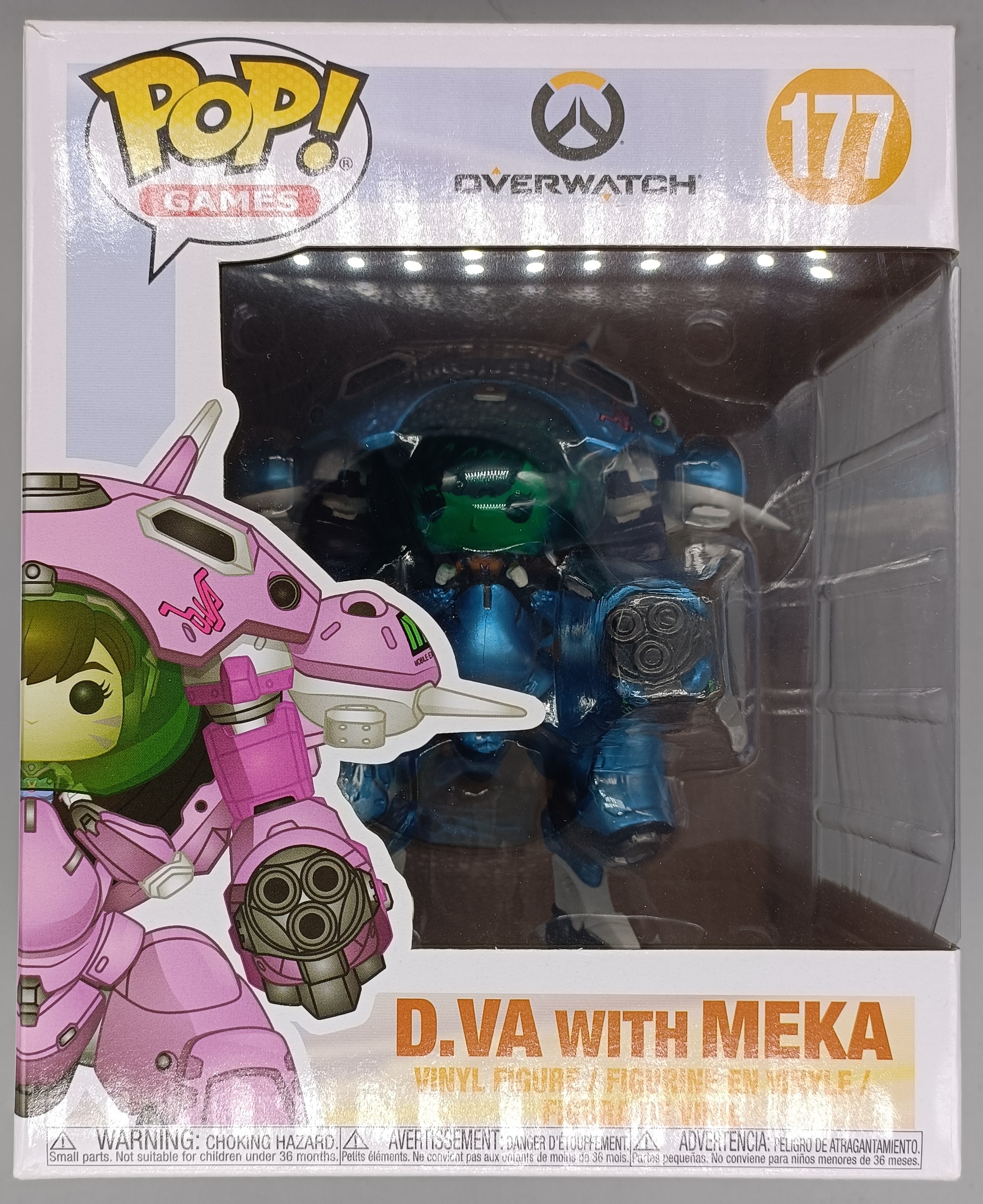 177 D.Va with MEKA (Blueberry) 6 Inch - Overwatch – Funko Pops