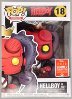 #18 Hellboy (in Suit) - Comics - 2018 Con - BOX DAMAGE