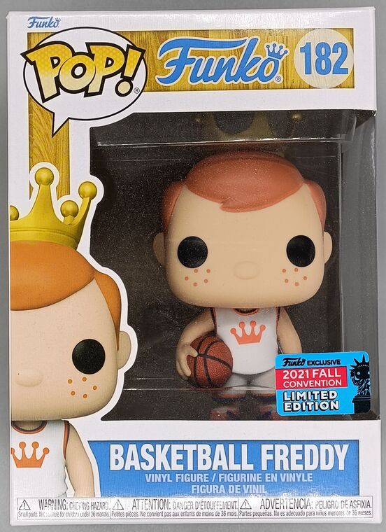 #182 Basketball Freddy Funko (Freddy) 2021 Con