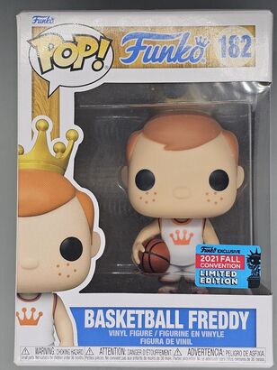 #182 Basketball Freddy Funko (Freddy) 2021 Con - DAMAGE