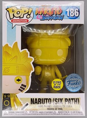 #186 Naruto (Six Path, Yellow) - Glow - Naruto Shippuden