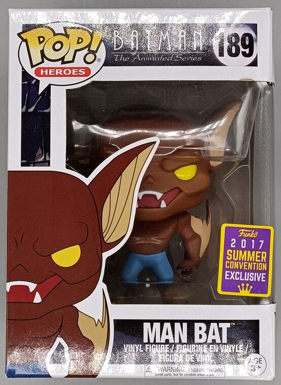 #189 Man Bat - DC Batman Animated Series 2017 Con DAMAGED