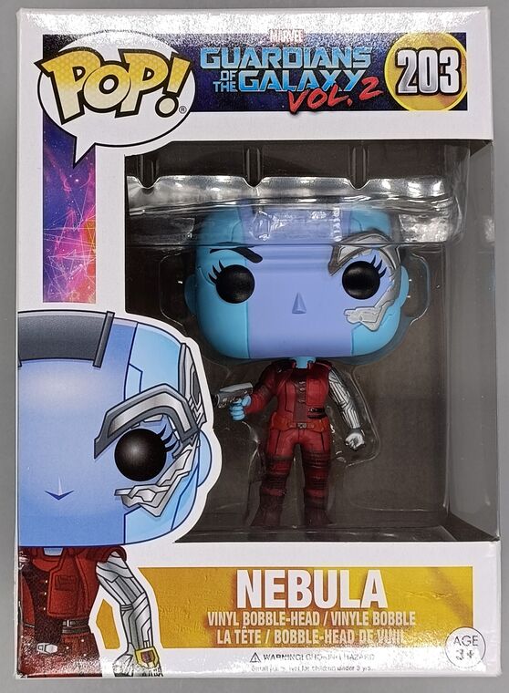#203 Nebula -  Marvel Guardians of the Galaxy Vol 2 DAMAGED