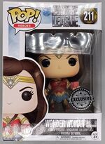 #211 Wonder Woman (and Motherbox) -DC Justice League DAMAGED