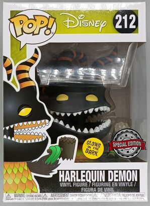 #212 Harlequin Demon - Glow - Disney Nightmare Be BOX DAMAGE