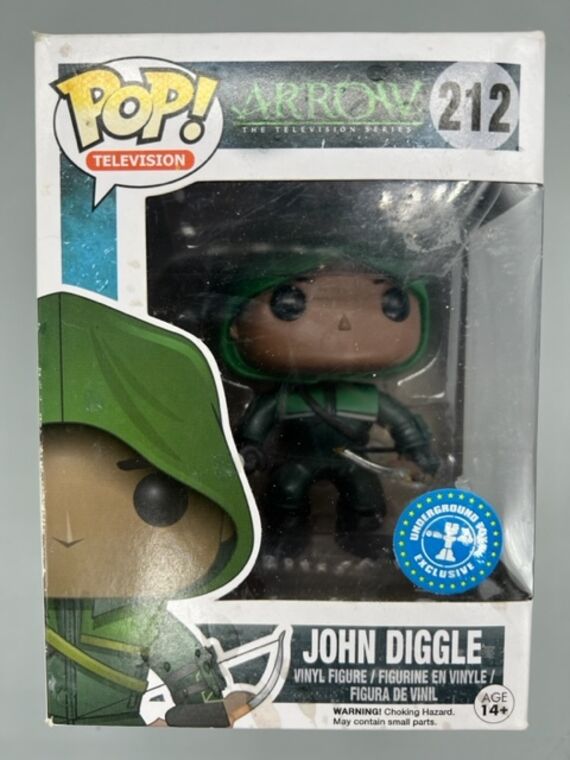#212 John Diggle - DC Arrow - BOX DAMAGE