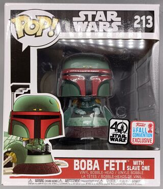 #213 Boba Fett (with Slave One) - Deluxe - Star Wars DAMAGE
