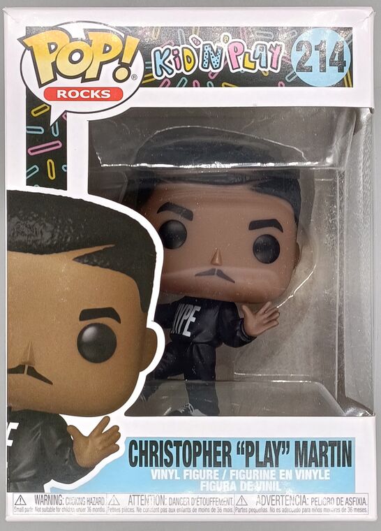 #214 Christopher Play Martin - Kid n Play - BOX DAMAGE