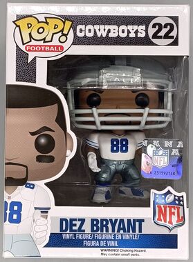 #22 Dez Bryant - NFL Dallas Cowboys - BOX DAMAGE