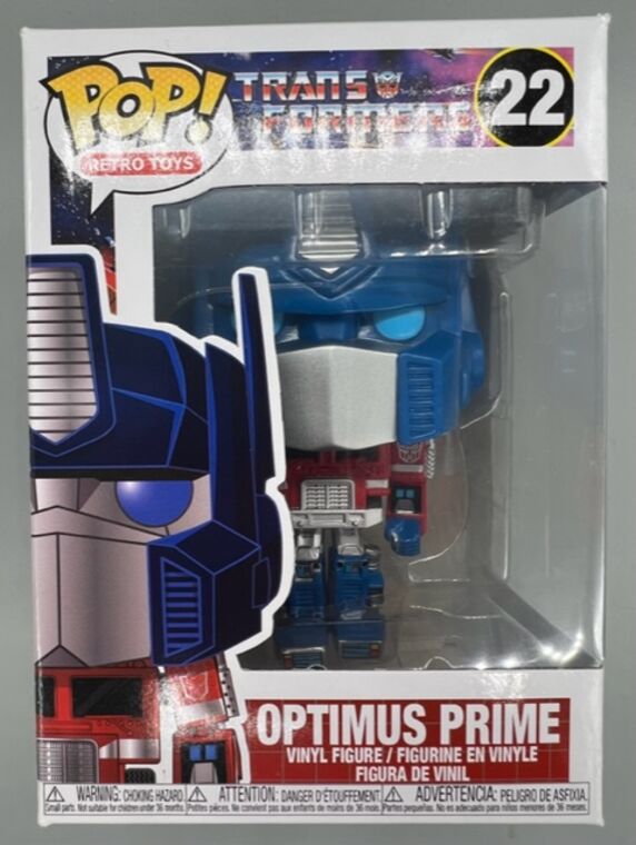 #22 Optimus Prime - Transformers - BOX DAMAGE