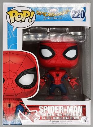 #220 SpiderMan Homecoming Marvel Collector Corps -BOX DAMAGE