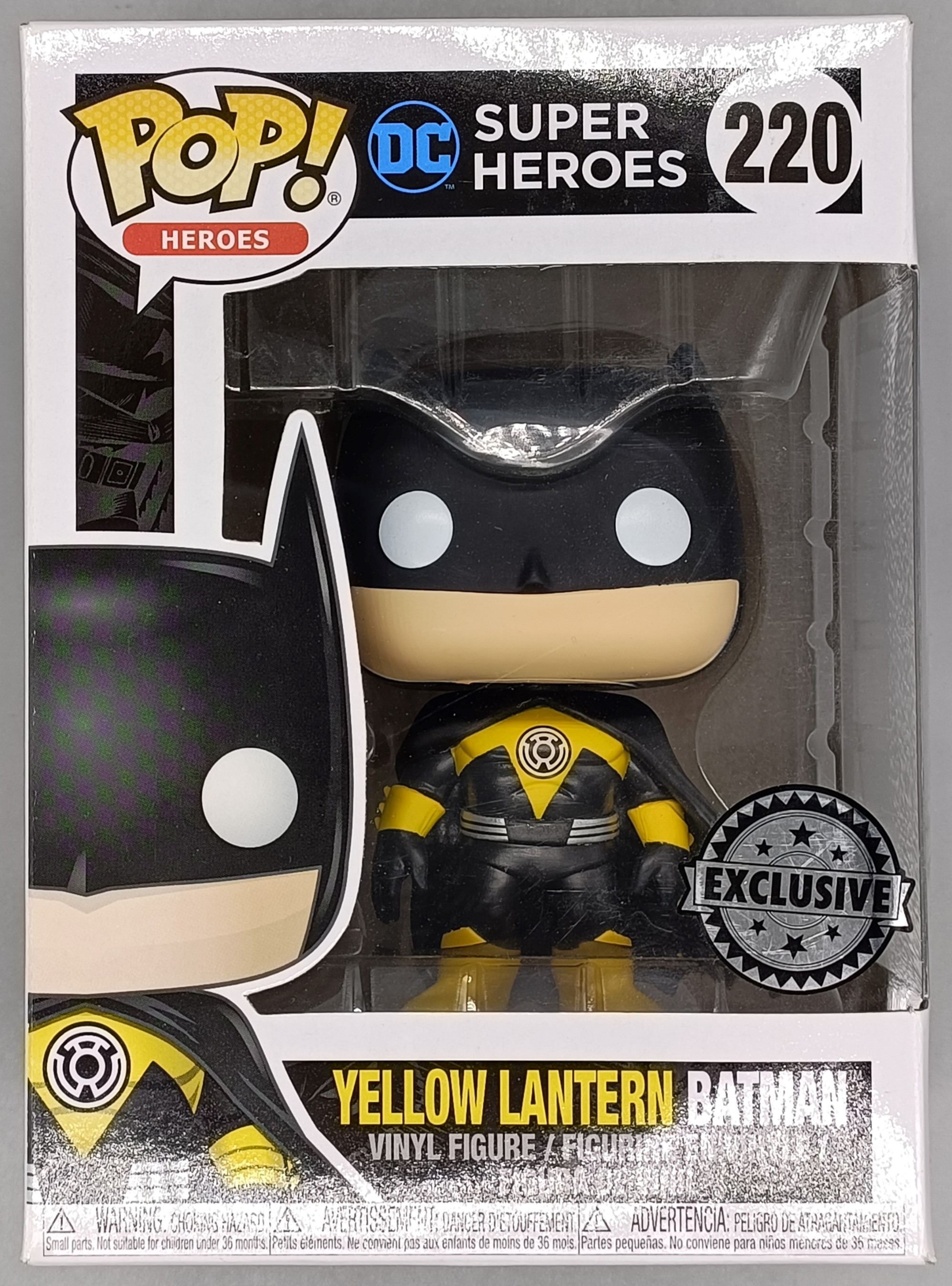 220 Yellow Lantern Batman - DC Super Heroes – Funko Pops