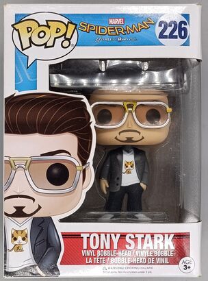 #226 Tony Stark - Marvel Spider-Man Homecoming BOX DAMAGE