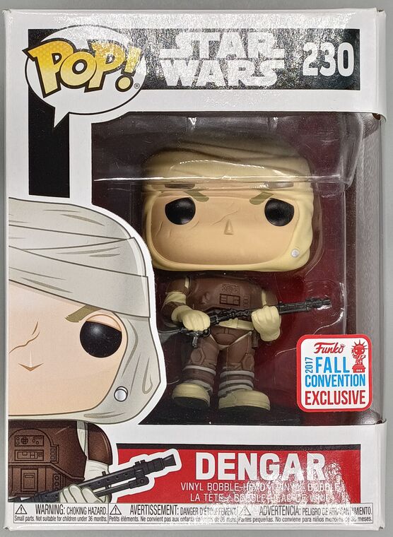 #230 Dengar - Star Wars - 2017 Con - BOX DAMAGE