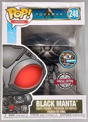 #248 Black Manta (Black) - DC Aquaman - BOX DAMAGE