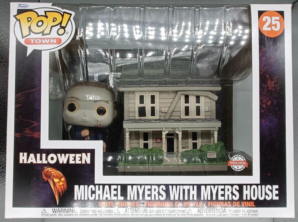 #25 Michael Myers with Myers House Horror Town Halloween