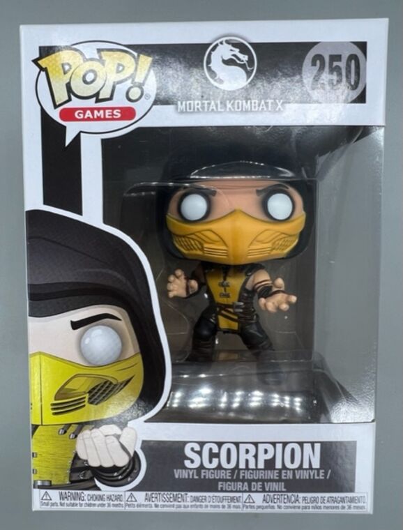 #250 Scorpion - Mortal Kombat X - BOX DAMAGE