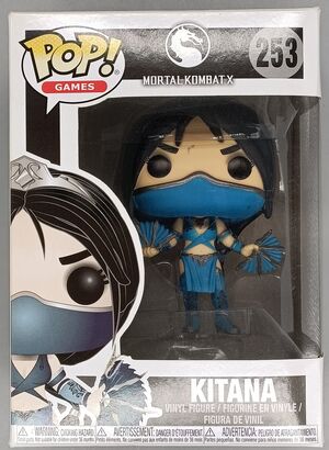 #253 Kitana - Mortal Kombat X - BOX DAMAGE