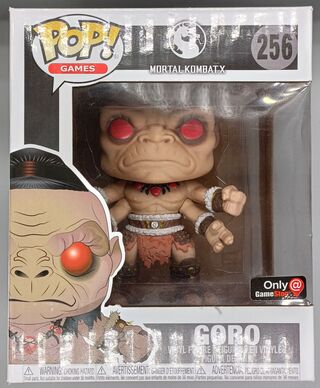 #256 Goro - 6 Inch - Mortal Kombat X - BOX DAMAGE