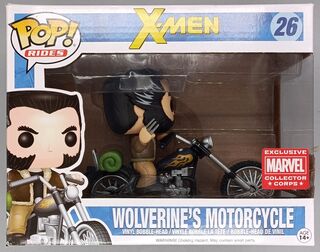#26 Wolverine's Motorcycle  X-Men Marvel Collector DAMAGE