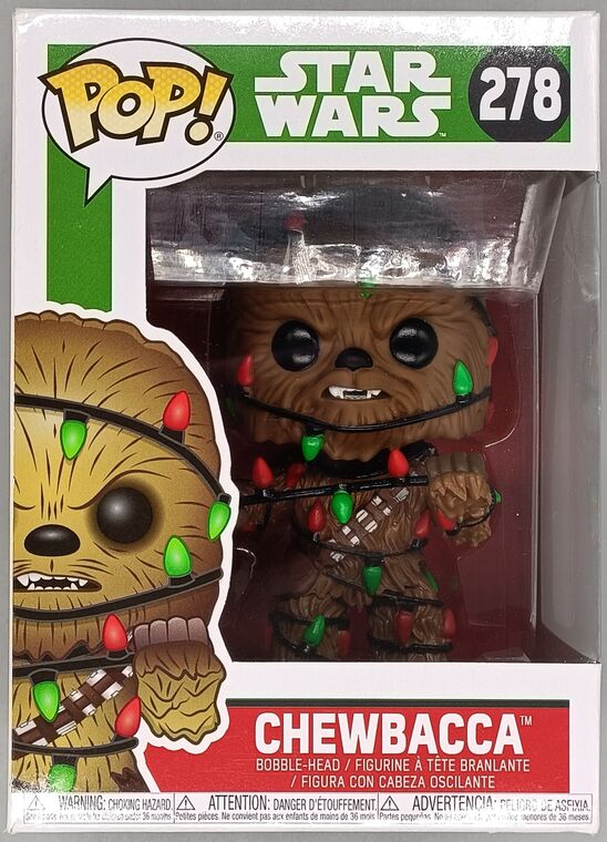 #278 Chewbacca (w/ Lights) Star Wars - Holiday - BOX DAMAGE