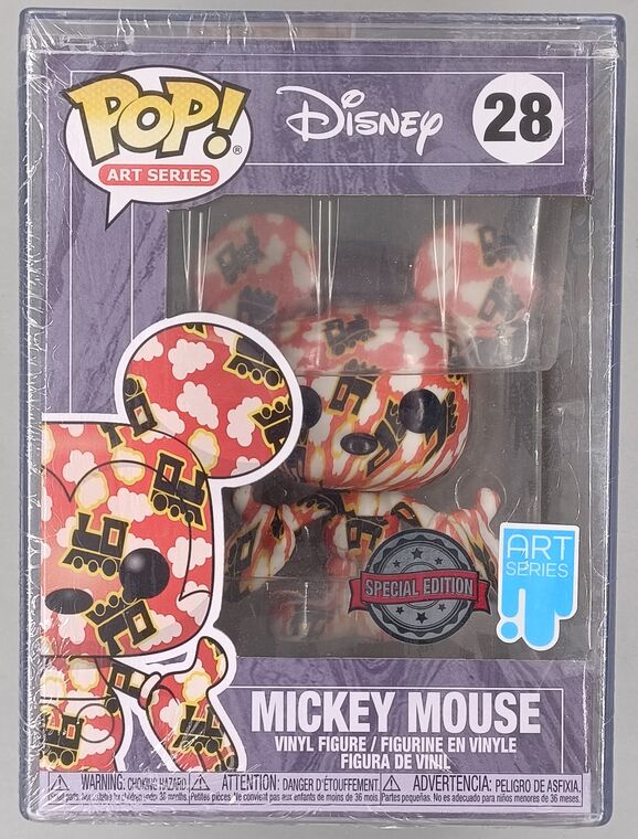 #28 Mickey Mouse (Train) - Art Series - Disney