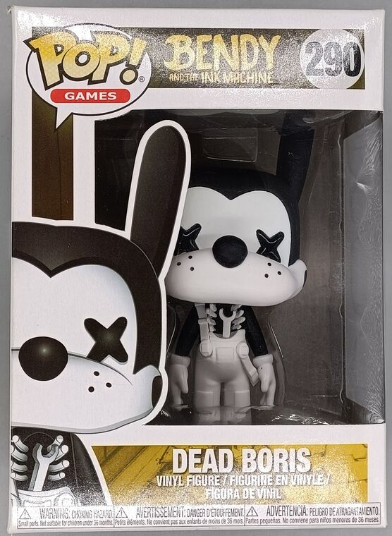 #290 Dead Boris -  Games - Bendy and the Ink Machine DAMAGED