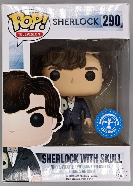 #290 Sherlock with Skull - Sherlock - BOX DAMAGE